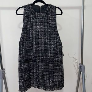 Zara Tweed Sleeveless Dress